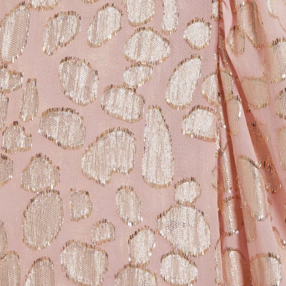 NEW Stella McCartney Metallic Silk Fil Coupé Blouse 38 | S - Picture 4 of 4